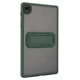 Защитный чехол Deexe Crystal Kickstand для Samsung Galaxy Tab A7 Lite (T220/T225) - Green - изображение 5