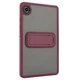 Защитный чехол Deexe Crystal Kickstand для Samsung Galaxy Tab A9 (X110/115) - Wine Red - изображение 5