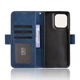 Чохол-книжка з кишеньками Deexe Wallet Stand для Motorola Moto G86 Power - Blue - зображення 5