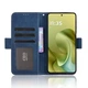 Чохол-книжка з кишеньками Deexe Wallet Stand для Motorola Moto G86 Power - Blue - зображення 6