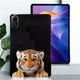 Защитный чехол Deexe Animal Series для Xiaomi Redmi Pad 2 - Little Tiger - изображение 2