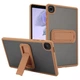 Защитный чехол Deexe Crystal Kickstand для Samsung Galaxy Tab A7 Lite (T220/T225) - Gold - изображение 1