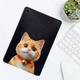 Защитный чехол Deexe Animal Series для Samsung Galaxy Tab A9 Plus (X210/216) - Shorthair Cat - изображение 3