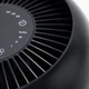 Очиститель воздуха evoair Yuvo 20 м² Black, 170 м³/час, True HEPA, фильтр 3 в 1, предварительный фильтр, активированный уголь, ультрафиолетовая медицинская лампа, 4 скорости, таймер, ночной режим - изображение 5