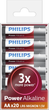 Baterie Philips Power Alkaline LR6P20T/10 20 szt (8712581550196) - obraz 1