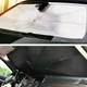 Сонцезахисна парасолька на лобове скло в авто (130х75см), з чохлом / Автомобільна світловідбивна парасолька-шторка від сонця - зображення 5