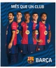 Набір шкільних зошитів Kite FC Barcelona 24 аркуші у клітинку 20 шт (BC25-238) - зображення 5