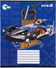 Набір шкільних зошитів Kite Hot Wheels 12 аркушів у косу лінію 25 шт (HW25-235) - зображення 6