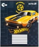 Набір шкільних зошитів Kite Hot Wheels 12 аркушів у косу лінію 25 шт (HW25-235) - зображення 9