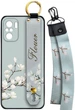 Чехол SHLab Xiaomi Poco M5s Flower White + два ремешка с карабином (32126) - изображение 1