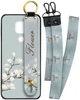 Чехол SHLab для Motorola E7 Plus Flower White + два ремешка с карабином (25688) - изображение 1