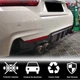 Диффузор заднего бампера V7 (для M-Sport, Карбон) для BMW 4 серия F32/F33/F36 2012-2020 гг - изображение 2