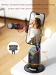 Настільний штатив - монопод Desktop Gimbal для телефону, iPhone, фото, селфі, відео 360° (Auto Face Tracking) / Управління жестами / Різьба 1.4'' для посадки на трипод / LED підсвітка - зображення 2