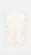Блуза трикотажна для дівчинки Aura Style 861 128 см Молочний shop (2000999197918) - зображення 3