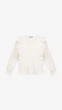 Блуза трикотажная для девочки Aura Style 868 140 см Молочный shop (2000999229206) - изображение 1
