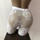 Колготки в сіточку колготи з візерунком світяться в темряві Honey Fashion Accessories OneSize білий (1-243/13) - изображение 5