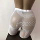 Колготки в сіточку колготи з візерунком світяться в темряві Honey Fashion Accessories OneSize білий (1-243/23) - изображение 5