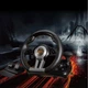 Игровой руль с педалями и коробкой передач мультимедийный PXN V3PRO с вибрацией - изображение 3