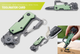 Мультінструмент "TOOLINATOR CARD" 10 функцій, сталевий - изображение 5