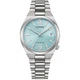 Наручний годинник Механіка з Автопідзаводом Citizen NJ0200-50L Сріблястий\Блакитний циферблат - зображення 1