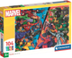 Puzzle Clementoni Super Kolor Marvel Heroes Vs Villains 104 elementy 25061 (8005125250615) - obraz 1