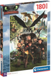 Puzzle Clementoni Super How to Train Your Dragon 180 elementów 29793 (8005125297931) - obraz 1