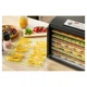 Сушарка для продуктів Sencor SFD6601BK 500Вт, піддонів -2x33см, діаметр-33см, макс-70°С, сітка для ягід в компл., алюміній, пластик , чорний - зображення 13