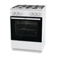 Газовая плита Gorenje, 72 л, 60x60 см, чугунный, белый (629683) - изображение 6