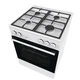 Газовая плита Gorenje, 72 л, 60x60 см, чугунный, белый (629683) - изображение 7