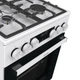 Плита Gorenje GGI5C21WF-B газова, 67л, 50x60см, дисплей, IconLed, чавун, білий - зображення 11