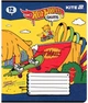 Набір шкільних зошитів Kite Hot Wheels 12 аркушів у клітинку 25 шт (HW25-232-2) - зображення 6