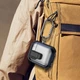 Футляр противоударный Locking Button для наушников Airpods 1/2 Blue - изображение 5