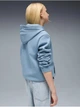 Детское теплое худи на флисе для девочки Puma Ess No. 1 Logo Hoodie Fl G 68489634 128 см Голубое (4069157720175) - изображение 2