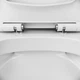 Унітаз-компакт Am.Pm Gem Rimless CGA8601SCз сидінням Soft Close дюропласт - зображення 6