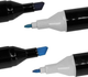 Zestaw markerów alkoholowych Springos SA1017 dwustronne + torba 60 szt (59077194584891) - obraz 6