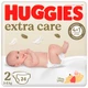 Подгузники Huggies Extra Care Size Размер 2 (3-6 кг) 24 шт (5029053550275) (153648) - изображение 1