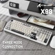 Геймерская полноразмерная механическая клавиатура ATTACK SHARK X98 Starlight White - изображение 3