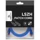Патч-корд 1м S/FTP Cat 6A CU LSZH blue Cablexpert (PP6A-LSZHCU-B-1M) - изображение 4