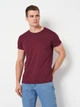 Футболка хлопковая длинная мужская Sol's Crusader Men Organic Cotton 03582146 L Бордовая (3609371053478) - изображение 1