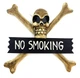Настенное панно "No Smoking" с черепом и костями 24347 - изображение 5