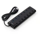 Концентратор Vinga USB3.0 to 7*USB3.0 1m cable with Switch and Power Adapter (VHA3A7B) - зображення 4