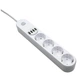 Мережевий фільтр живлення ColorWay CW-CHE44W, 4 розетки/4USB White 2M (CW-CHE44W) - зображення 3