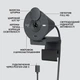 Веб-камера Logitech Brio 305 FHD for Business Graphite (960-001469) - зображення 10