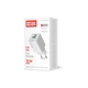 Зарядное устройство ColorWay GaN Mini 30W PD Port PPS USB (Type-C PD + USB QC4.0) white (CW-CHS053PD-WT) - изображение 6