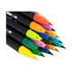 Фломастеры Maxi кисточки REAL BRUSH, 12 цветов, линия 0,5-6 мм (MX15232) - изображение 3
