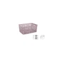 Корзина для хранения Violet House 0501 1 Ажур Powder 5 л (0501 1 Ажур POW б/кр. 5 л) - изображение 2