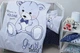 Комлпект постільної білизни у ліжечко Tag Tekstil Teddy blue для немовлят Ведмедик (блакитний) - зображення 1