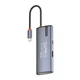 Порт-реплікатор ColorWay Docking Station USB-C 5-в-1 Type C PD 100W/USB3.0х3/HDMI 4К (CW-HUB01) - зображення 8