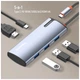 Порт-реплікатор ColorWay Docking Station USB-C 5-в-1 Type C PD 100W/USB3.0х3/HDMI 4К (CW-HUB01) - зображення 10