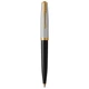 Ручка шариковая Parker 51 Premium Black GT BP (56 132) - изображение 1